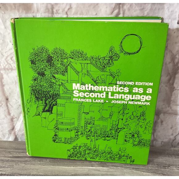 1975 Mathematics As a Second Language 2nd Ed College Textbook - Picture 2 of 9